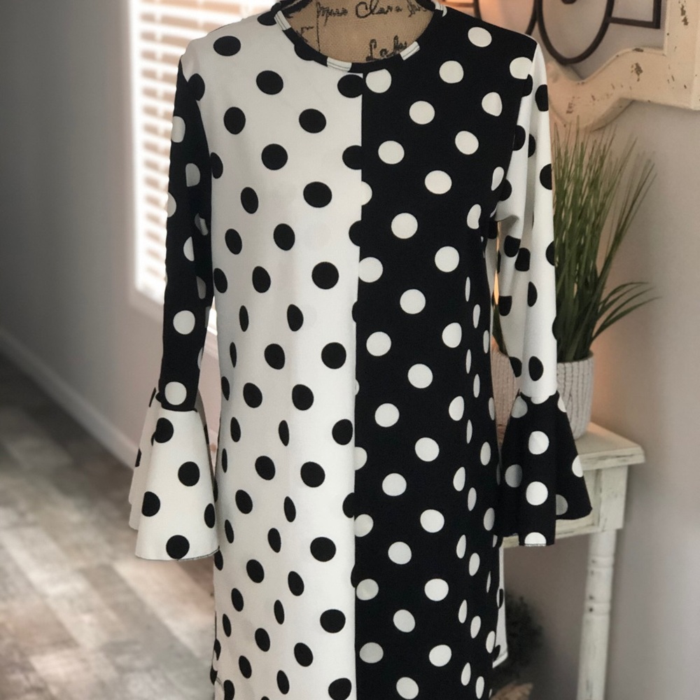 Polka dot tunic